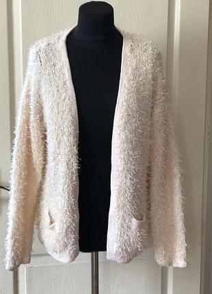 Теплий жакет пухнастик