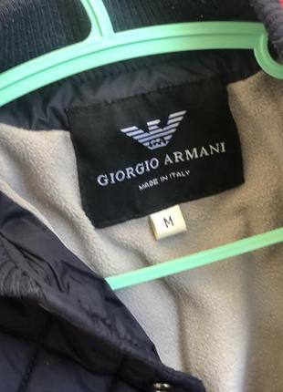 Курточка куртка бомбер giorgio armani на 2-3 года7 фото