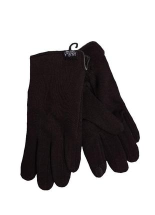 Рукавички чоловічі чорні сенсорні зимові
