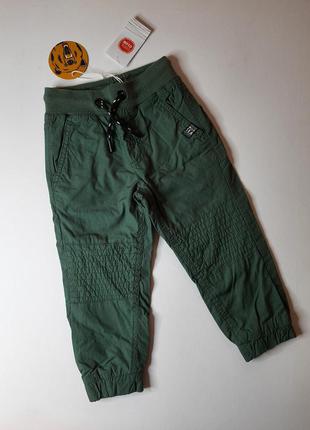 Штаны тёплые хлопковый подклад на мальчика 92 cool club штани брюки утеплені теплі бавовняна підкладка на хлопчика