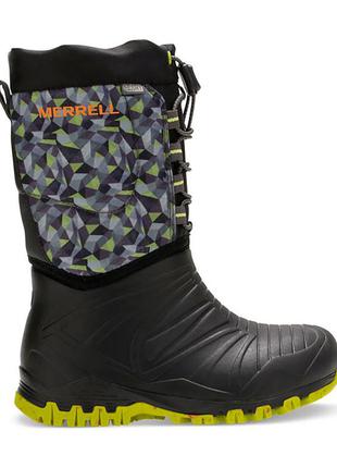 Детские зимние сапоги, сноубутсы, merrell snow quest boots, 100% оригинал3 фото