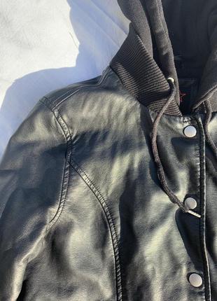 Крута куртка з еко шкіри від fb sister9 фото