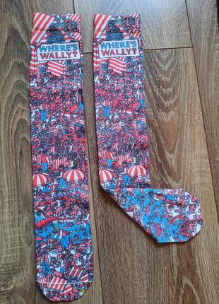 Оригінальні шкарпетки where's wally?