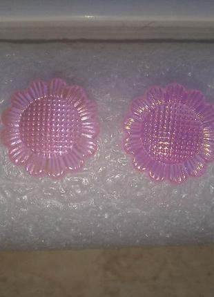 Детские серёжки цветы