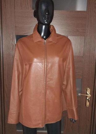 Куртка пиджак кожа от tcm, германия