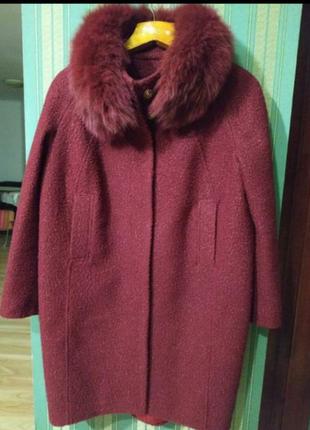 Пальто зимнее шерсть x-woyz3 фото