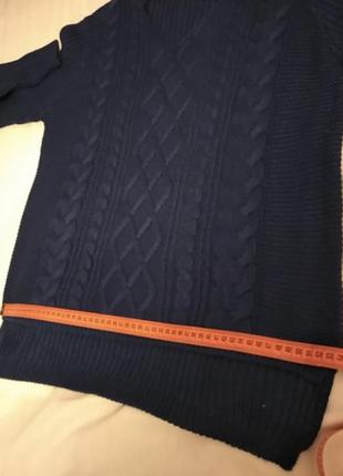 В'язаний светр, кофта з вирізом світшот акрил6 фото