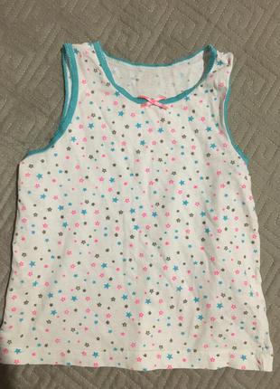 Маечка на девочку 4-5 лет