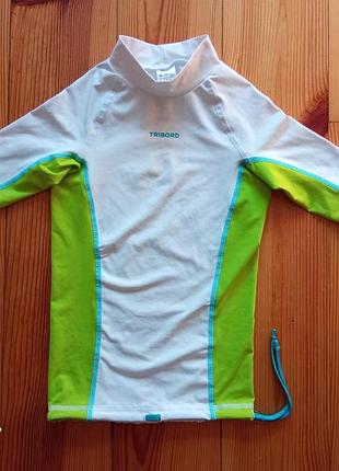 Детская купальная солнцезащитная пляжная футболка для плавания для бассейна отдыха