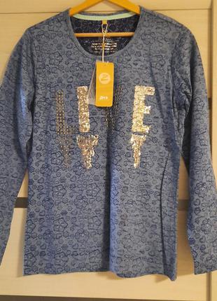 Бавовняний лонгслив, кофточка, реглан zab-c розм.36