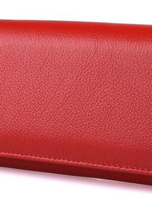 Жіночий шкіряний гаманець st на магнітах