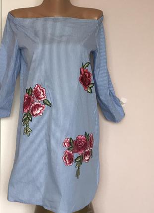 Эффектное платье миди zara