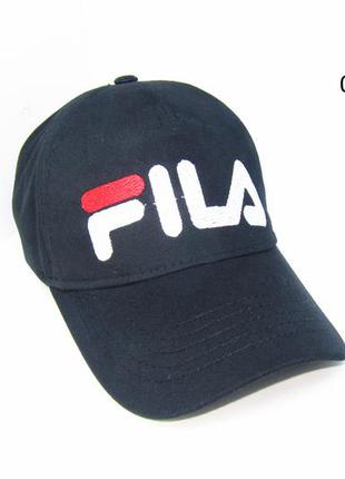 Кепка бейсболка коттоновая fila 00376