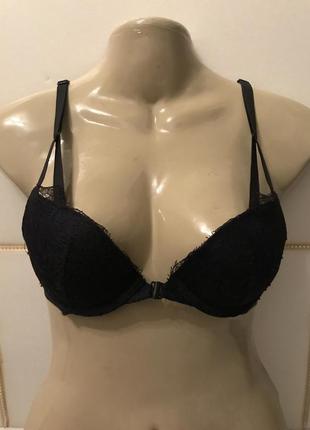 Бюстгальтер с красивой спинкой и застежкой спереди 70b-75a
