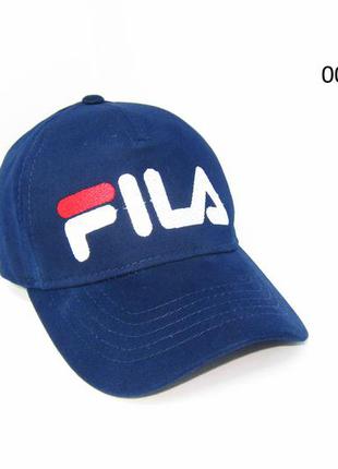 Кепка бейсболка коттоновая fila 00366