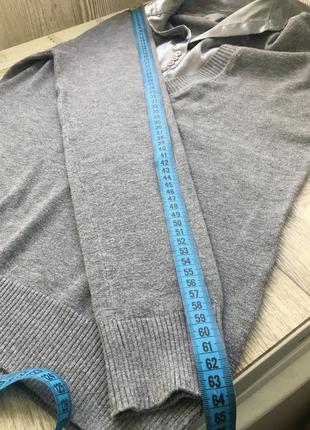 Стильный деловой офисный свитерок с эффектом поддетой шелковой рубашки8 фото
