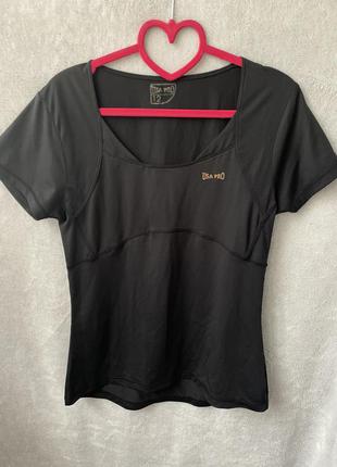 Чорна спортивна футболка usa pro