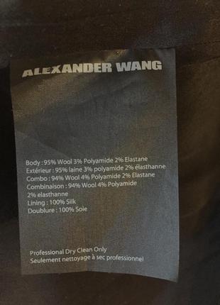 Удлиненный пиджак alexander wang3 фото