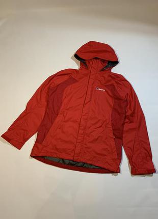 Жіноча водонепроникна туристична вітровка berghaus gore tex packlite 16 xl