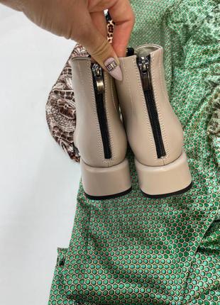 Ботинки женские деми зима натуральная кожа замша италия10 фото