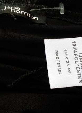 Распродажа!!! нарядная, шифоновая блуза черного цвета jane norman4 фото