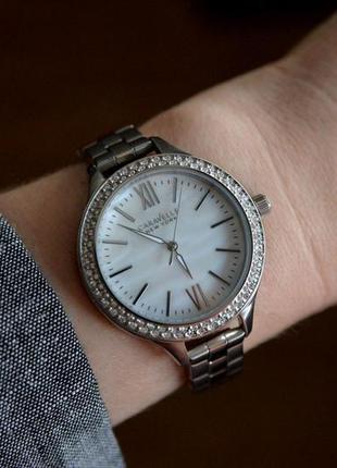 Женские часы caravelle bulova cо swarovski8 фото