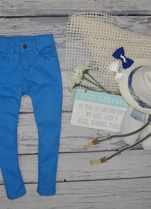 4 - 5 лет 104 - 110 см обалденные фирменные джинсы скины для моднявок узкачи2 фото