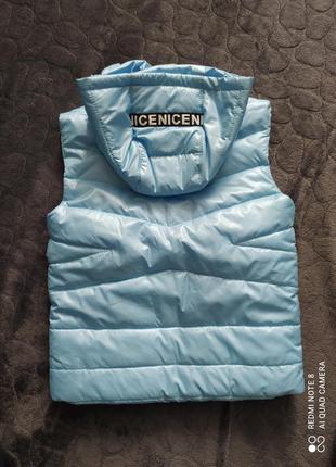 Демисезонная жилетка для девочек 👸💫