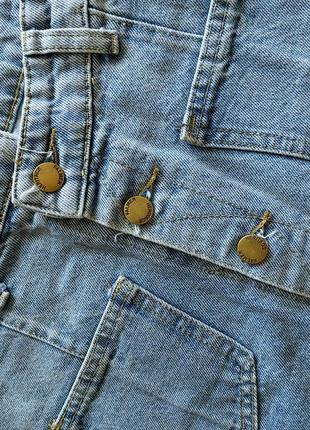 Стильная джинсовая юбка3 фото