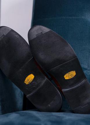Дерби handmacher, германия 42,5 туфли мужские кожаные8 фото
