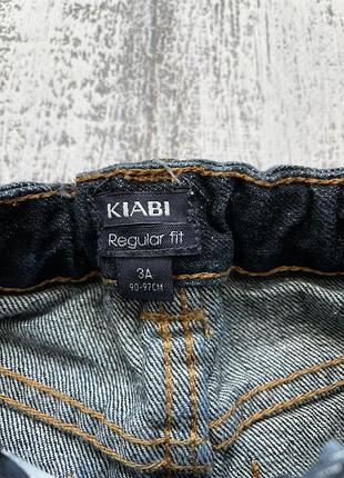 Круті джинсові шорти котон kiabi 3роки 2