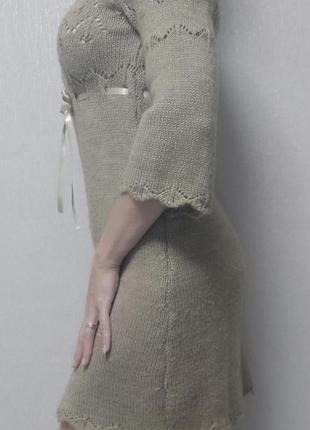 Платье, платье ажурная вязка.10 фото