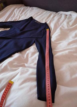 Вязаная накидка кардиган свитер кофта с карманами7 фото