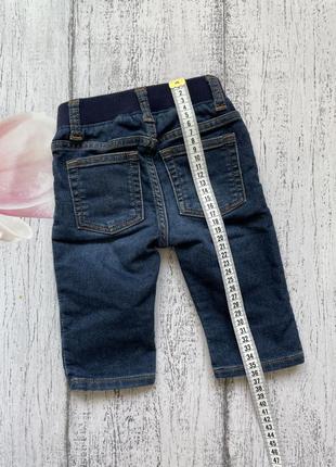 Крутые трикотажные джинсы gap 3-6мес5 фото