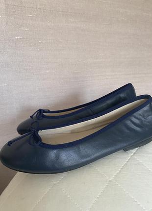 Балетки bata 37 размер кожа