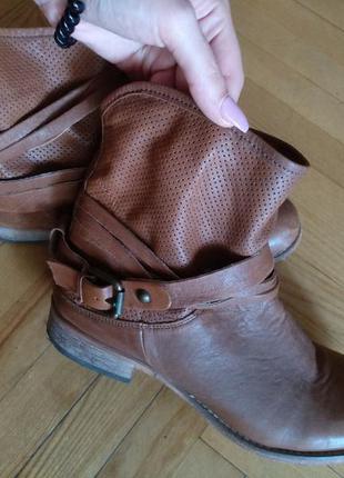 Новые ботинки сапоги из натуральной кожи италия, 422 фото