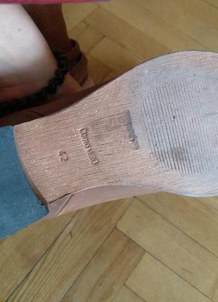 Новые ботинки сапоги из натуральной кожи италия, 424 фото