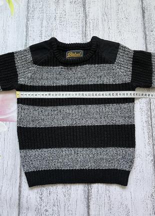 Крутая кофта свитер в полоску primark 5-6лет5 фото