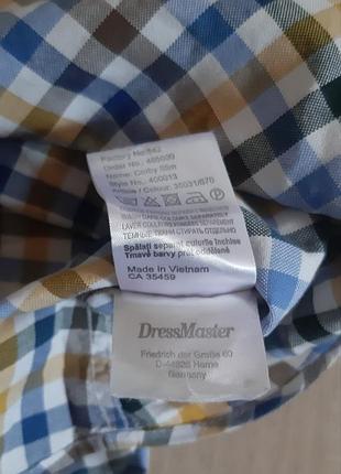 Сорочка в клітинку "stones dressmaster" 4