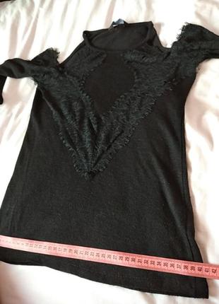 Кофта светр, блуза світшот з вирізами ошатна7 фото