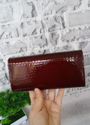 Жіночий шкіряний гаманець кожаный женский кошелек2 фото