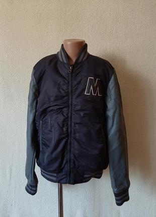 Стильна куртка-бомбер фірми h&m p.152 на 11-12 років