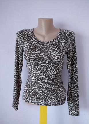 Кофта свитер свитшот водолазка леопард гепард1 фото
