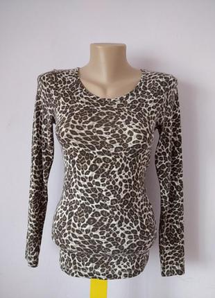Кофта свитер свитшот водолазка леопард гепард3 фото