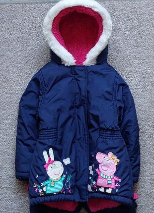 Демисезонная парка nutmeg,1.5-2 года.