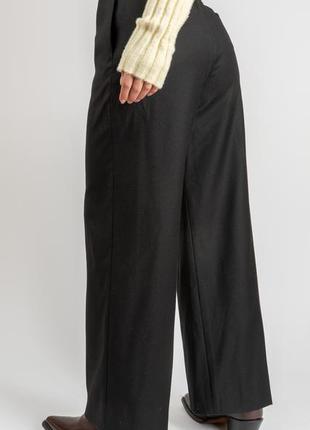 Theory шерстяные брюки wide leg prada 8