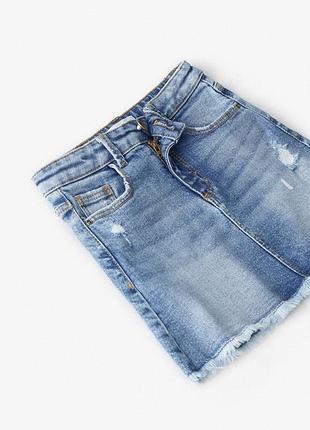 Джинсова спідниця міні zara