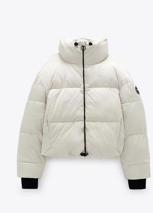 Куртка пуффер zara