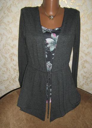 Шикарный кардиган -обманкп george л-хл