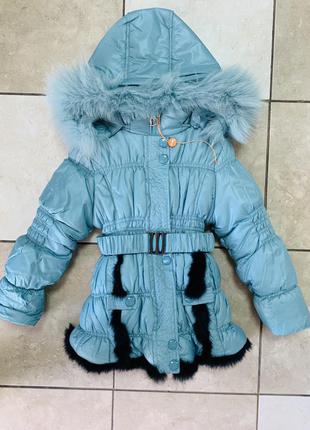 Куртка зимова для дівчинки